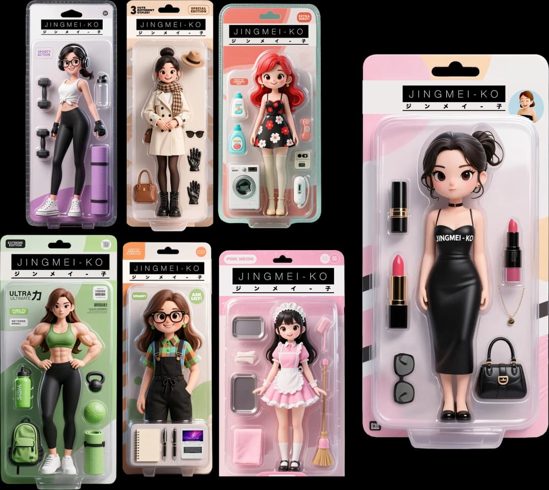 JINGMEI-KO toyline concept