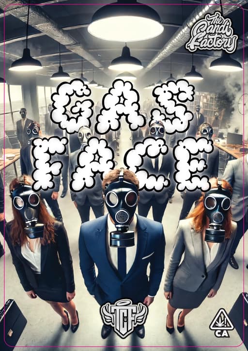 The Candi Factory AI-generated concept art — Gas Face