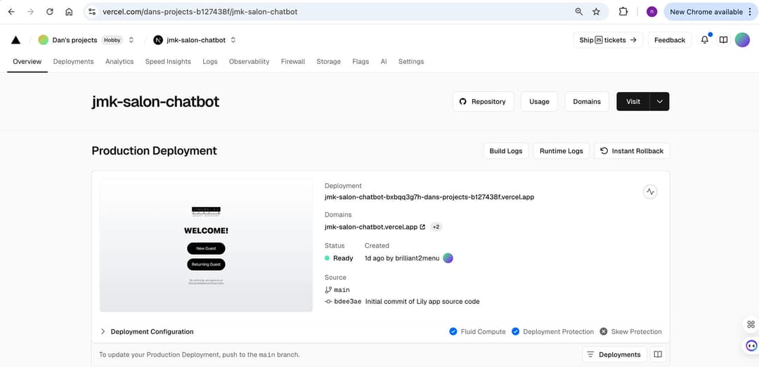 Lily backend documentation